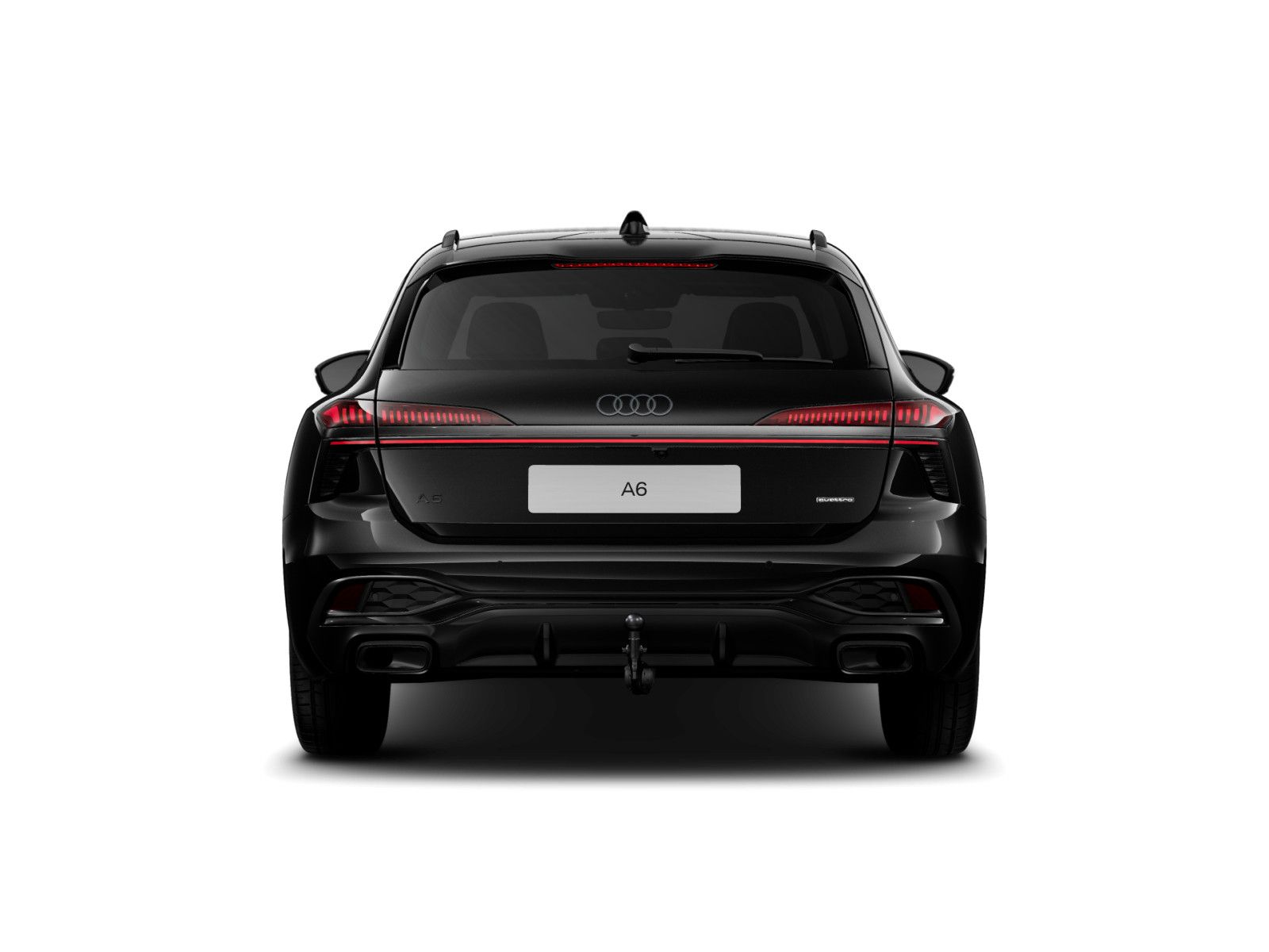 Audi A6 2026 г. Чёрный, пробег 28127 км