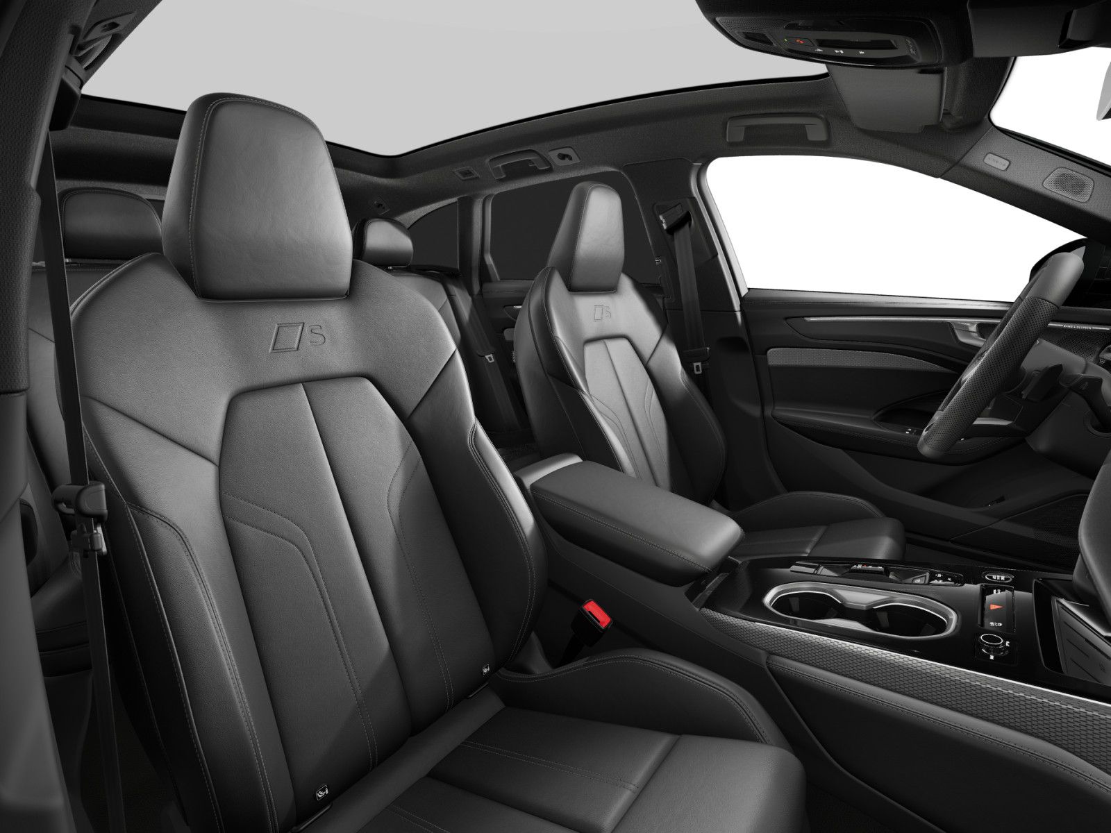 Audi A6 2026 г. Чёрный, пробег 28127 км