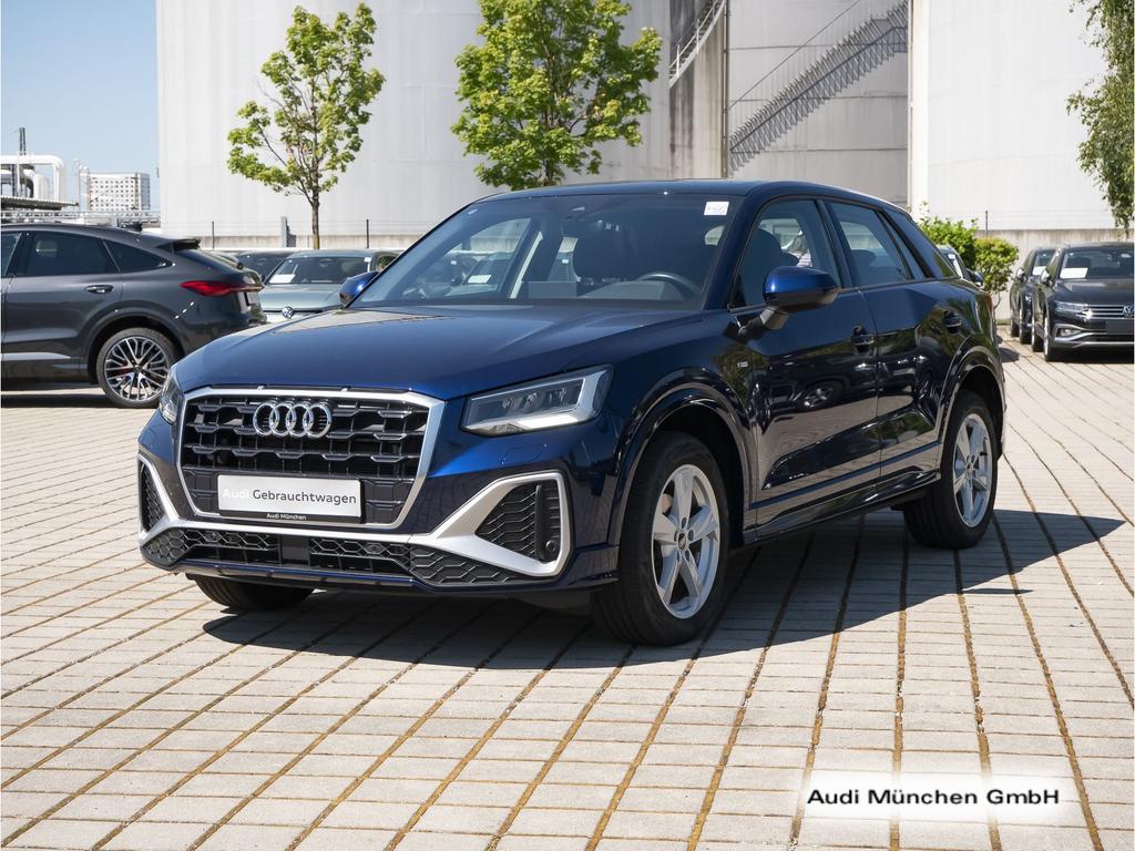 Audi Q2 2022 г. Синий, пробег 45909 км