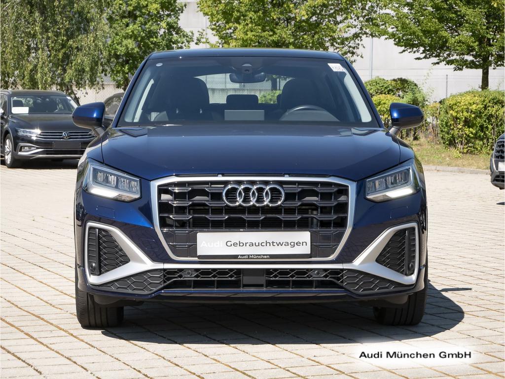 Audi Q2 2022 г. Синий, пробег 45909 км