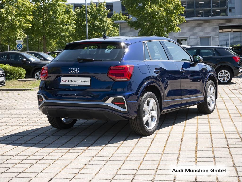 Audi Q2 2022 г. Синий, пробег 45909 км