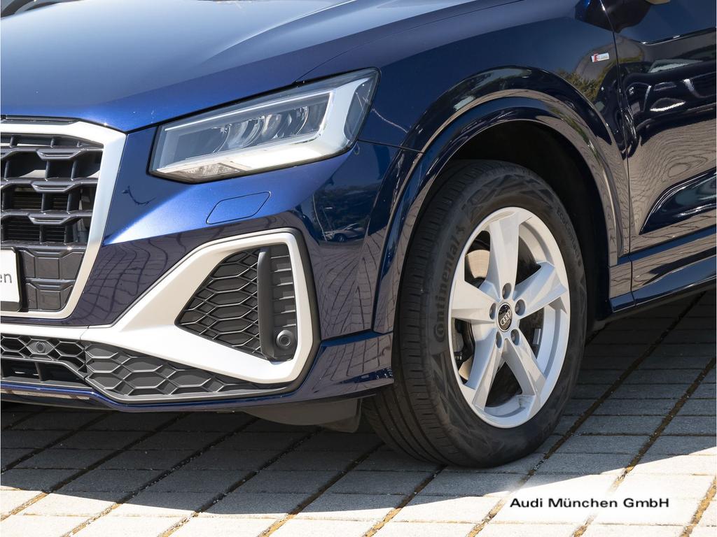 Audi Q2 2022 г. Синий, пробег 45909 км
