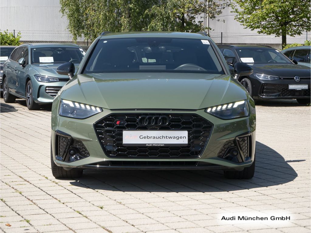 Audi S4 2024 г. Зелёный, пробег 35528 км