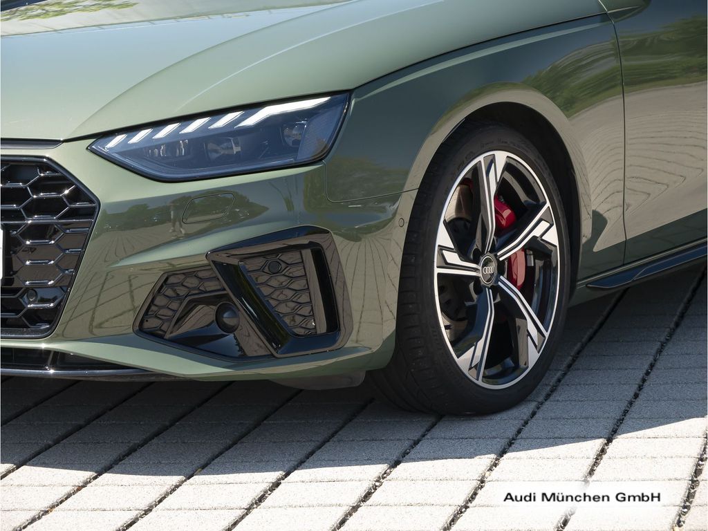 Audi S4 2024 г. Зелёный, пробег 35528 км