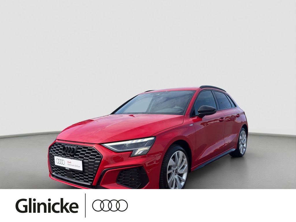 Audi A3 2022 г. Красный, пробег 47600 км