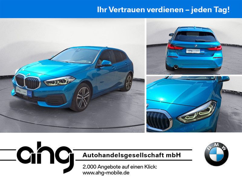 BMW 118 2022 г. Синий, пробег 43289 км