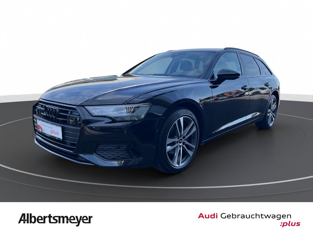 Audi A6 2022 г. Чёрный, пробег 54127 км