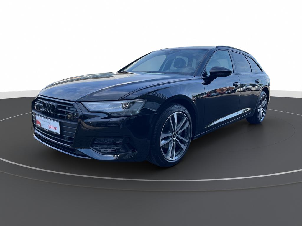 Audi A6 2022 г. Чёрный, пробег 54127 км