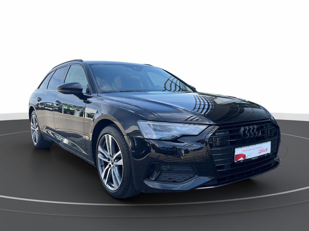 Audi A6 2022 г. Чёрный, пробег 54127 км