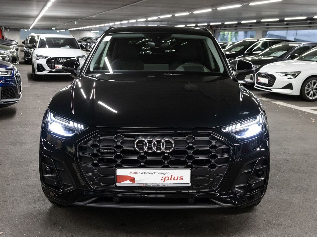 Audi Q5 2023 г. Чёрный, пробег 43057 км