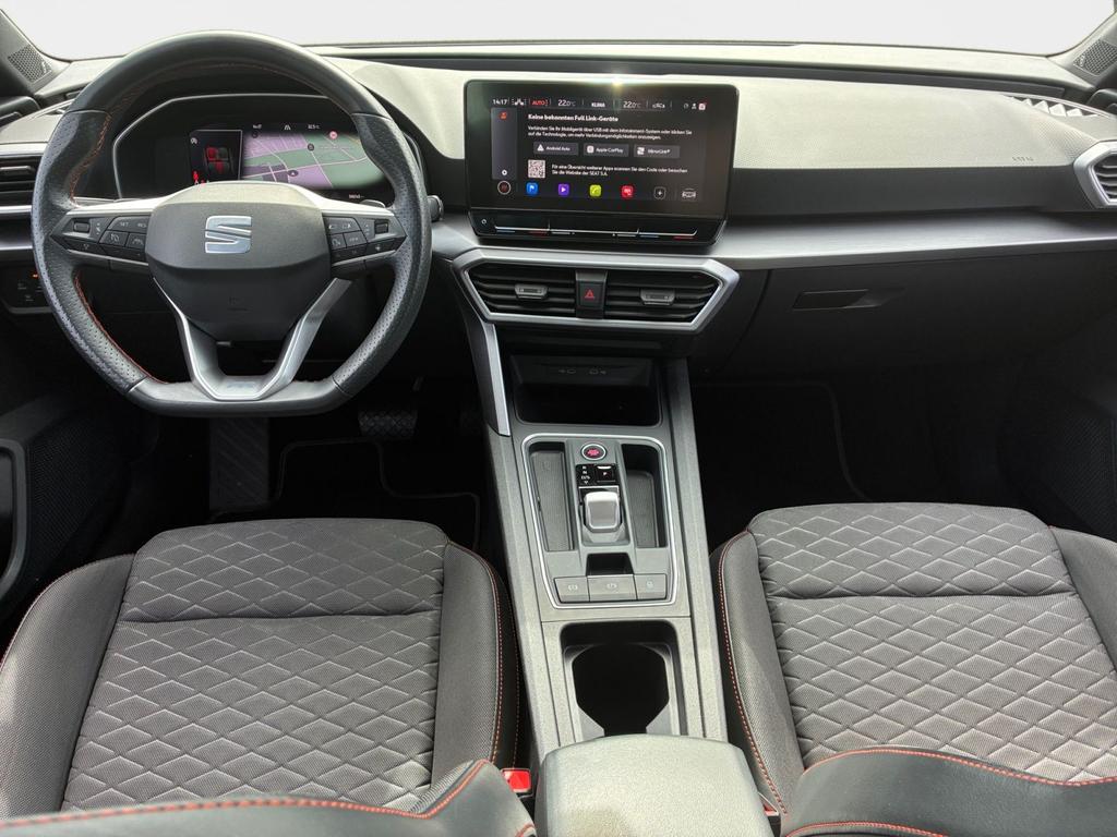 SEAT Leon 2022 г. Чёрный, пробег 59240 км