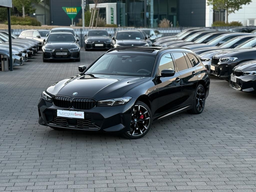 BMW 320 2025 г. Чёрный, пробег 38990 км