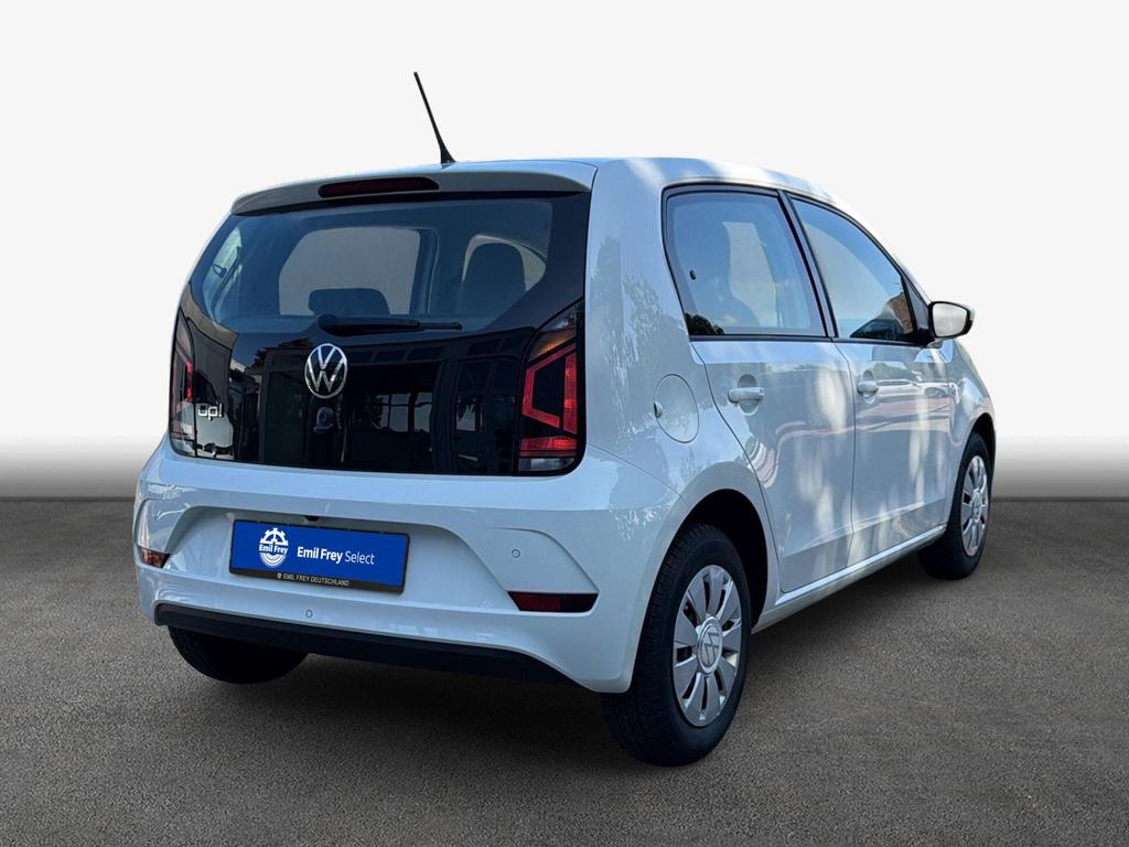 Volkswagen up! 2023 г. Белый, пробег 53201 км