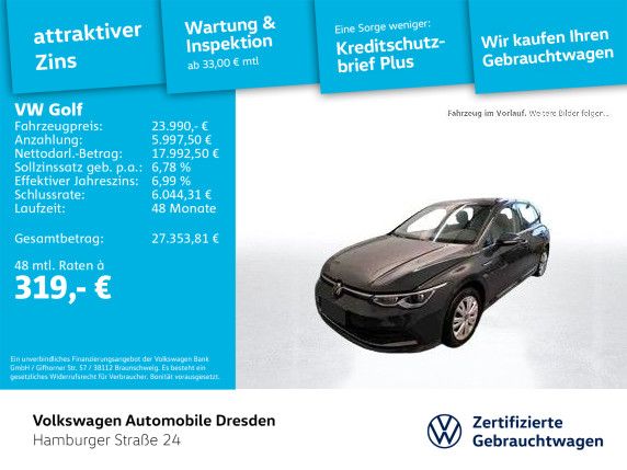 Volkswagen Golf 2024 г. Золотистый, пробег 27008 км