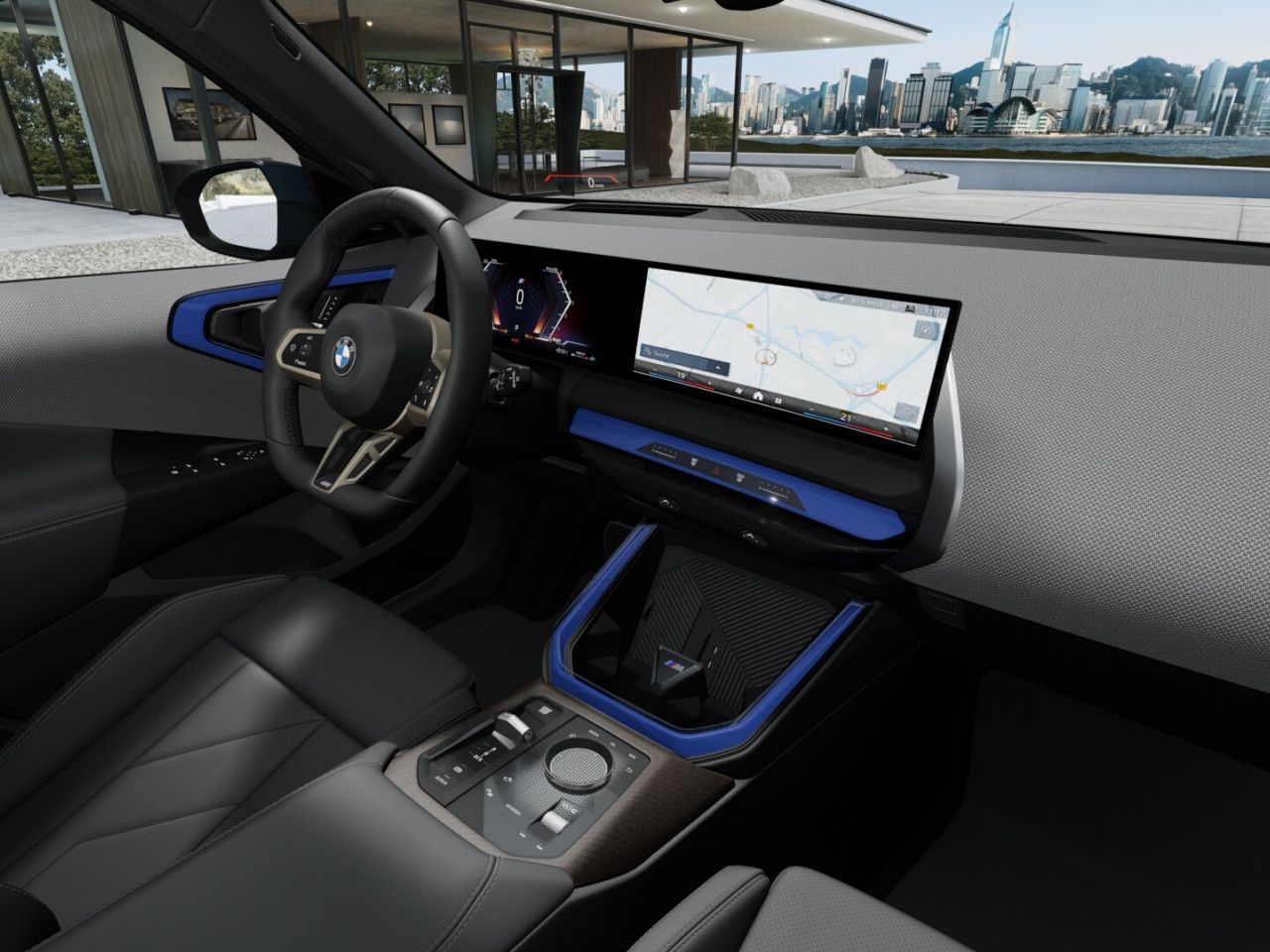 BMW X3 2025 г. Синий, пробег 15387 км