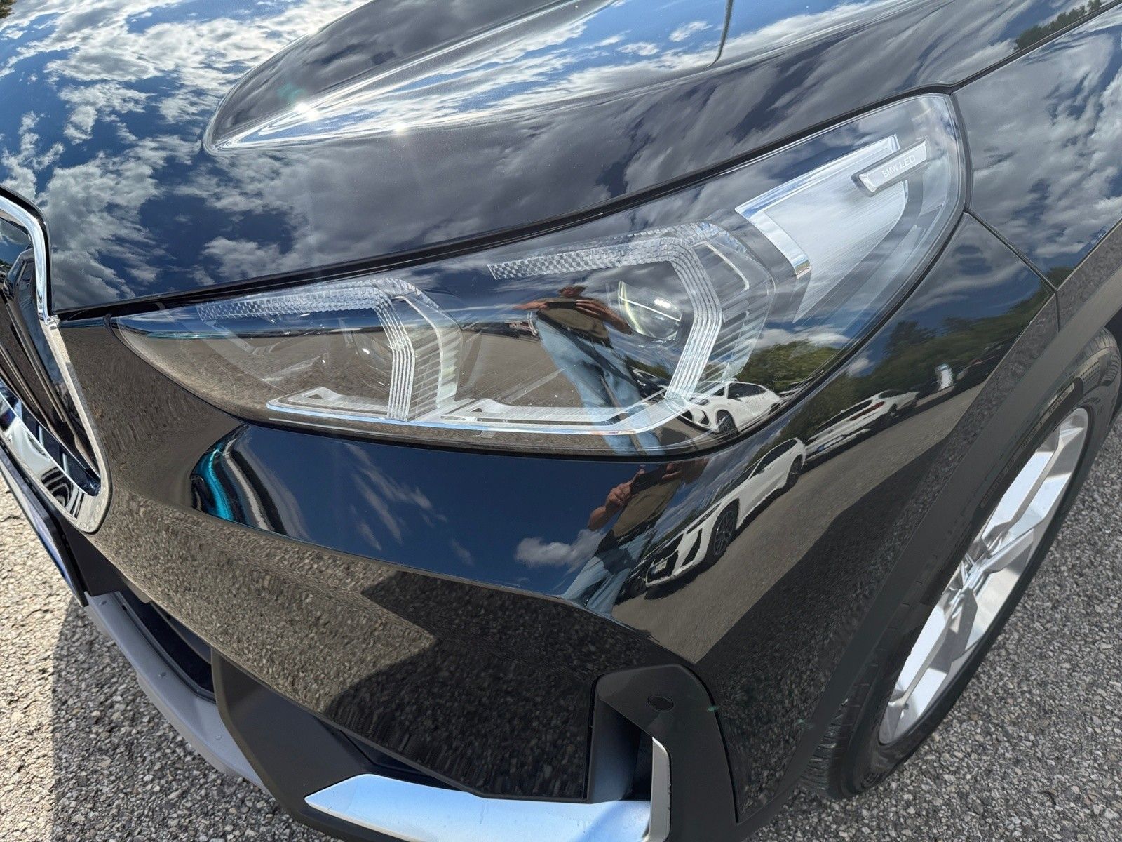 BMW X1 2023 г. Чёрный, пробег 30317 км