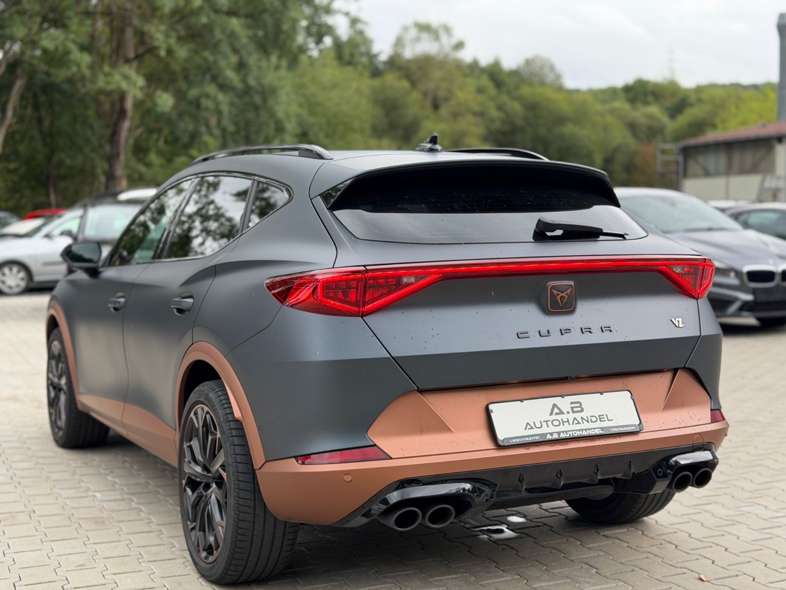 Cupra Formentor 2021 г. Серый, пробег 57000 км