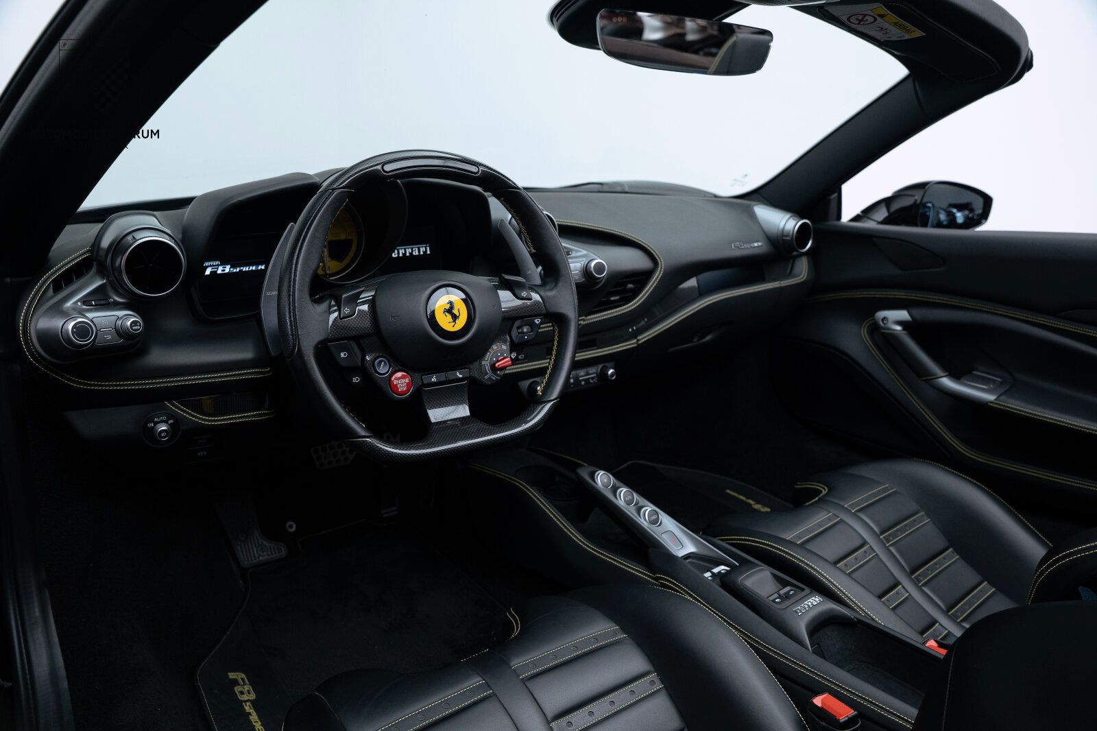 Ferrari F8 2021 г. Чёрный, пробег 16047 км