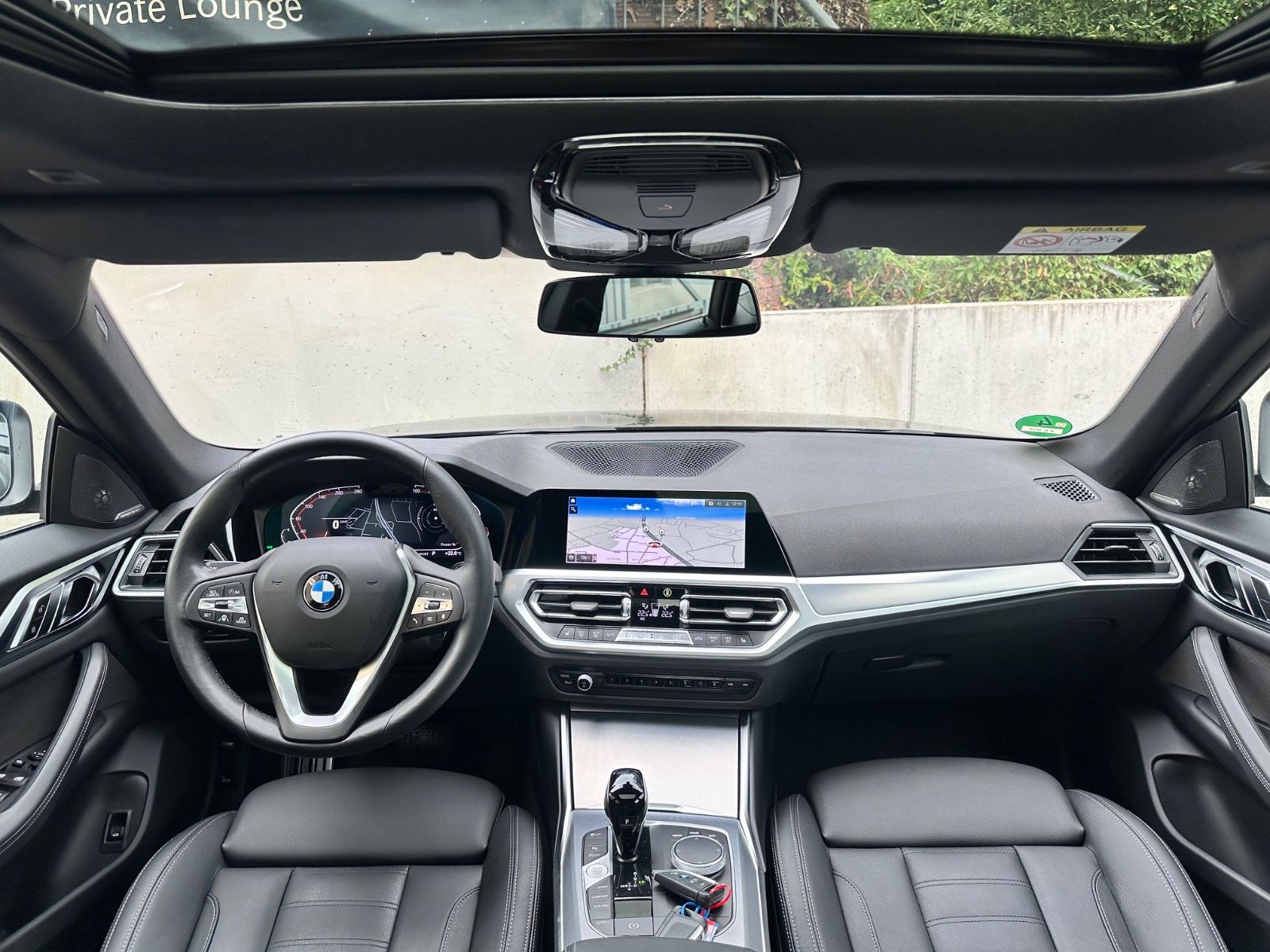 BMW 430 2023 г. Чёрный, пробег 34000 км