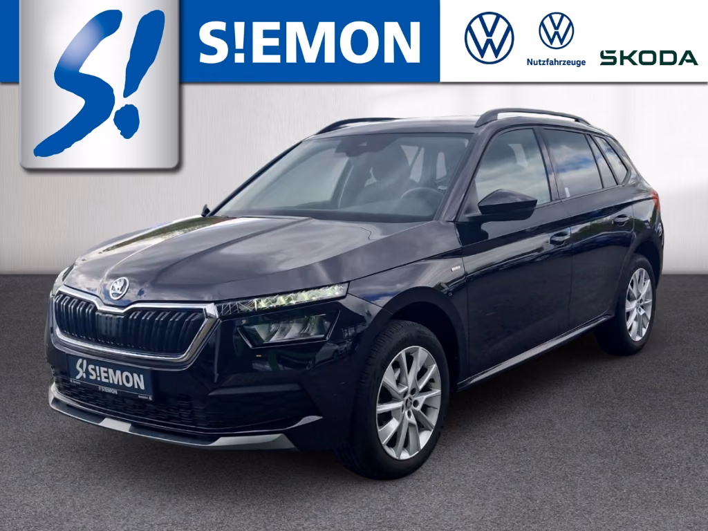Skoda Kamiq 2023 г. Чёрный, пробег 49540 км