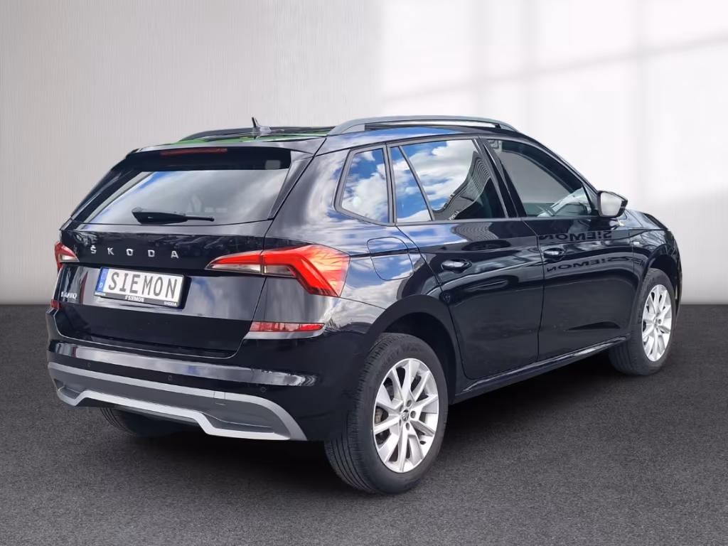 Skoda Kamiq 2023 г. Чёрный, пробег 49540 км