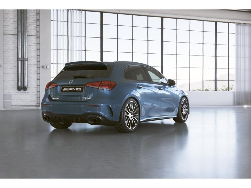 Mercedes-Benz A 35 AMG 2022 г. Синий, пробег 40630 км