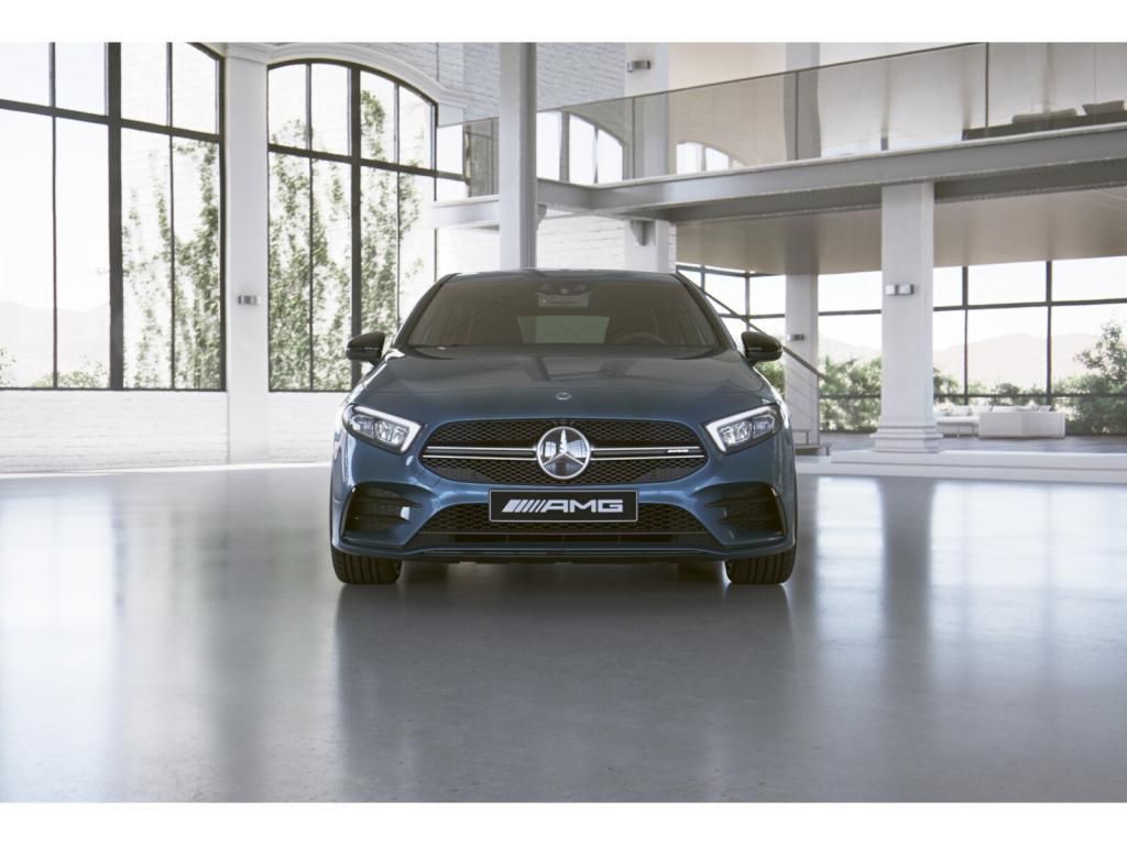 Mercedes-Benz A 35 AMG 2022 г. Синий, пробег 40630 км