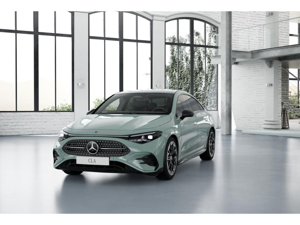 Mercedes-Benz CLA 200 2026 г. Синий, пробег 10000 км