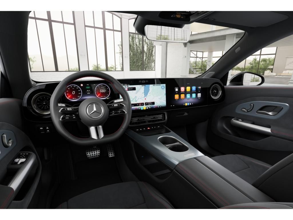 Mercedes-Benz CLA 200 2026 г. Синий, пробег 10000 км