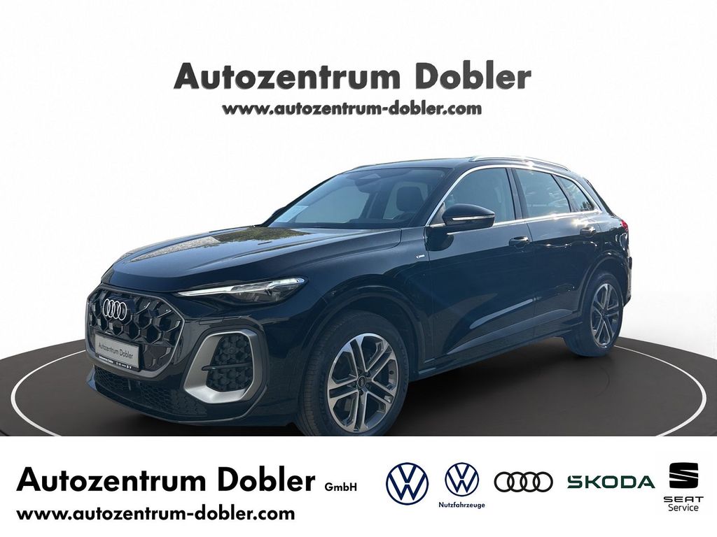 Audi Q5 2025 г. Чёрный, пробег 36800 км