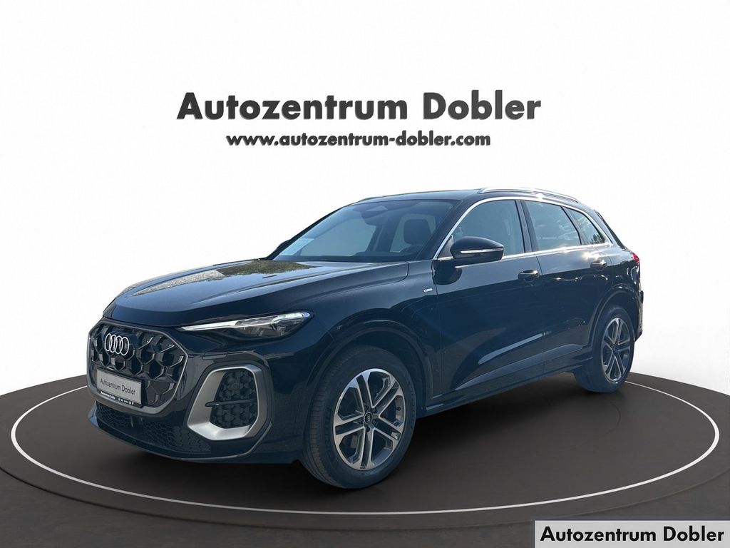 Audi Q5 2025 г. Чёрный, пробег 36800 км
