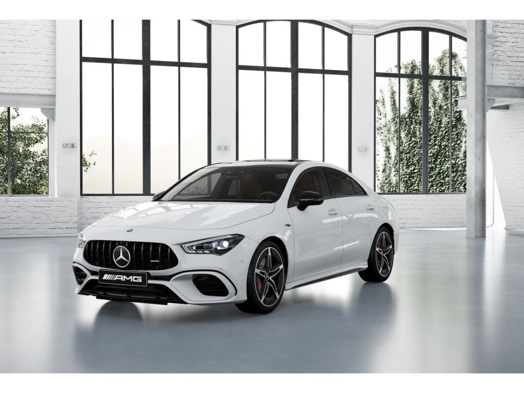 Mercedes-Benz CLA 45 AMG 2024 г. Белый, пробег 29028 км