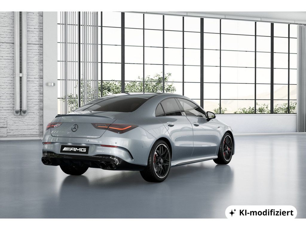 Mercedes-Benz CLA 45 AMG 2024 г. Серебристый, пробег 28221 км