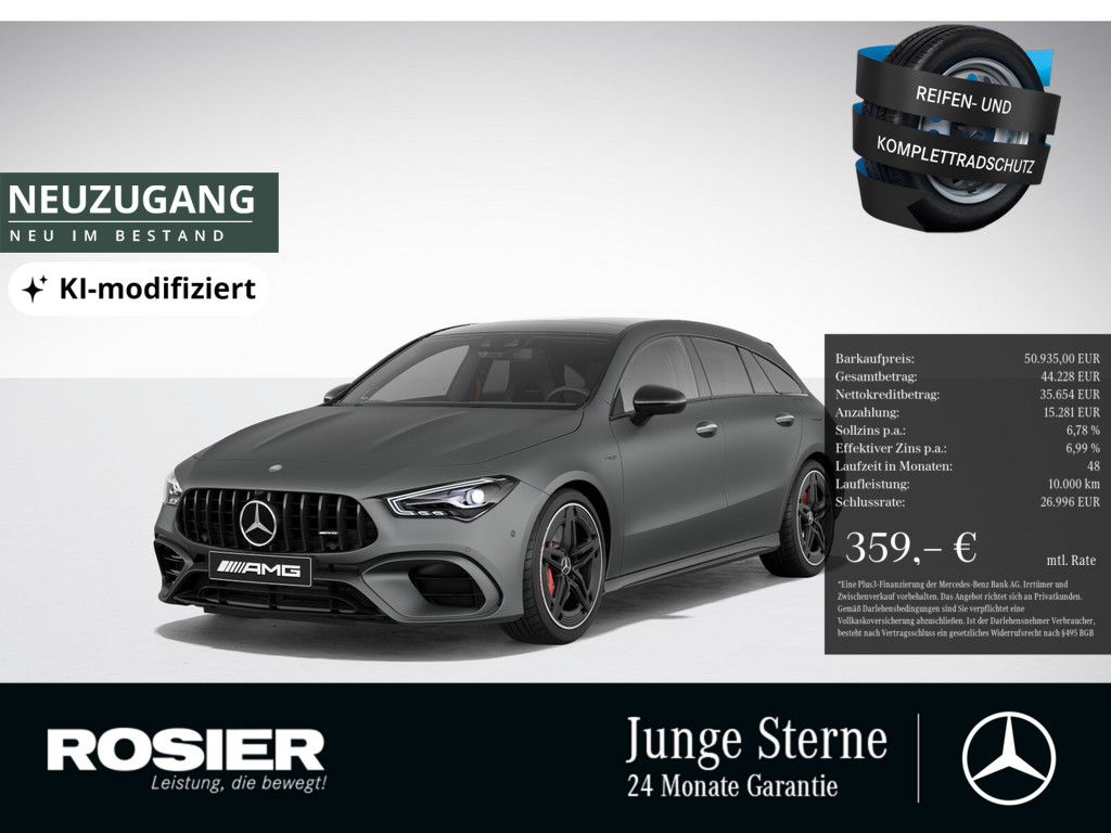 Mercedes-Benz CLA 45 AMG SHOOTING BRAKE 2024 г. Серый, пробег 31161 км