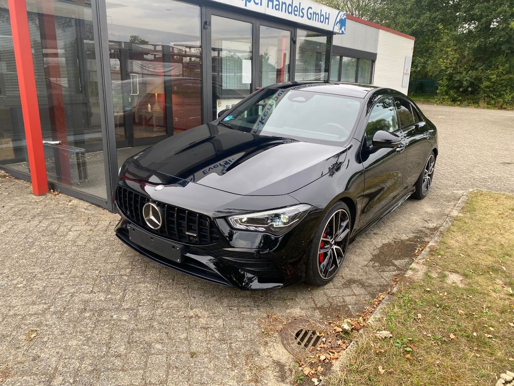 Mercedes-Benz CLA 35 AMG 2024 г. Чёрный, пробег 27800 км