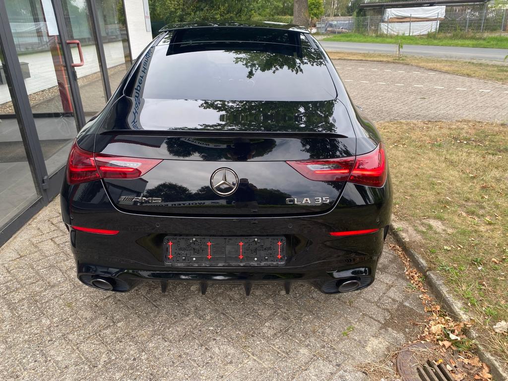 Mercedes-Benz CLA 35 AMG 2024 г. Чёрный, пробег 27800 км