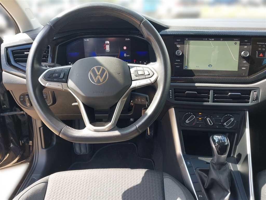 Volkswagen Polo 2022 г. Чёрный, пробег 51946 км