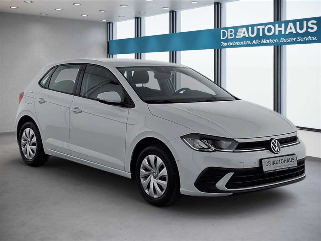 Volkswagen Polo 2023 г. Белый, пробег 36489 км