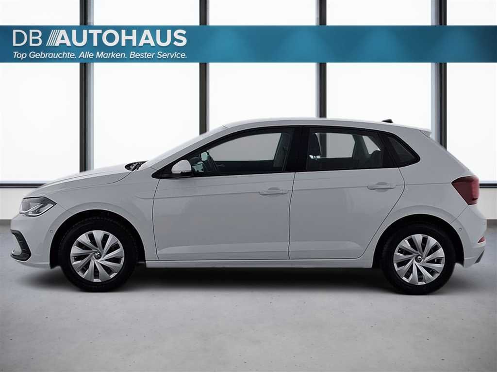 Volkswagen Polo 2023 г. Белый, пробег 36489 км