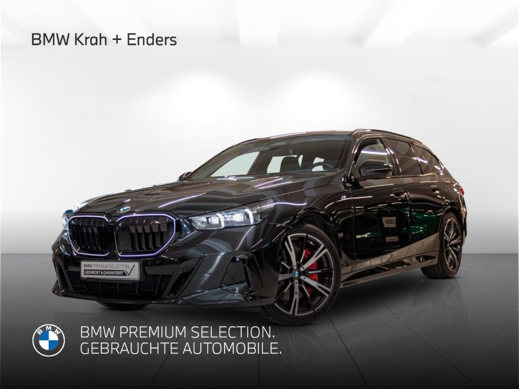 BMW 540 2025 г. Чёрный, пробег 24600 км