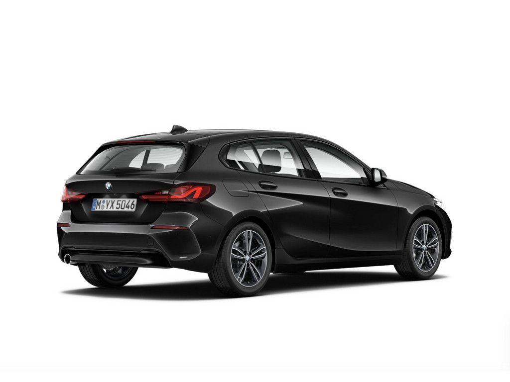 BMW 116 2023 г. Чёрный, пробег 41735 км