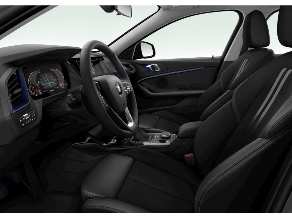 BMW 116 2023 г. Чёрный, пробег 41735 км
