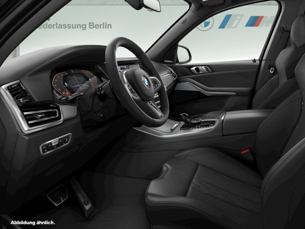 BMW X5 2023 г. Чёрный, пробег 41840 км