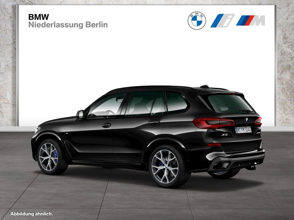 BMW X5 2023 г. Чёрный, пробег 41840 км
