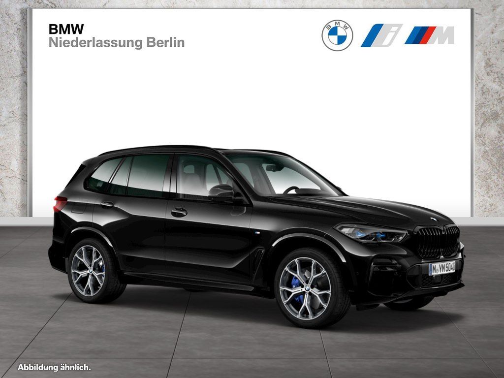 BMW X5 2023 г. Чёрный, пробег 41840 км