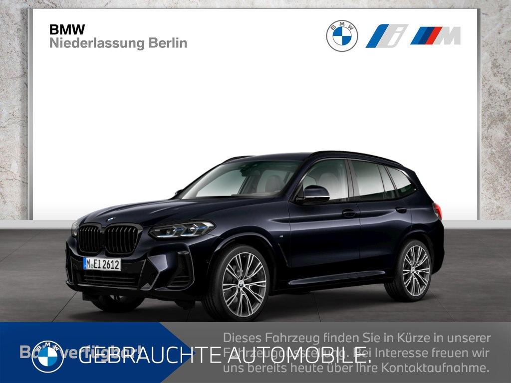 BMW X3 2023 г. Чёрный, пробег 37901 км