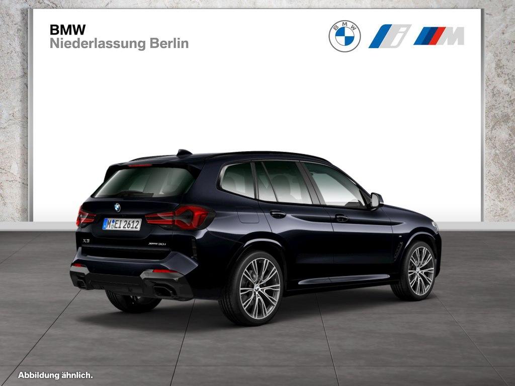 BMW X3 2023 г. Чёрный, пробег 37901 км