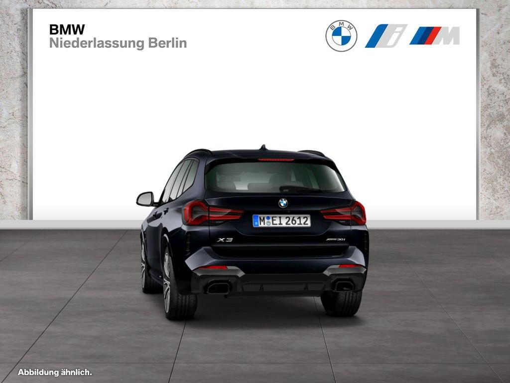 BMW X3 2023 г. Чёрный, пробег 37901 км