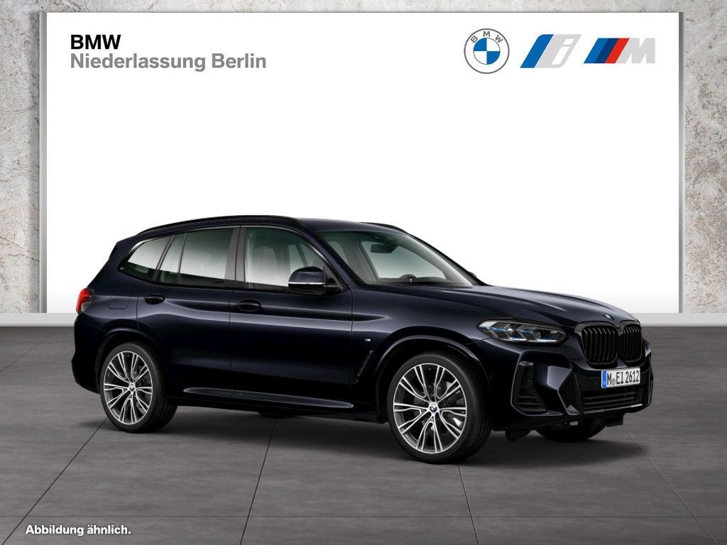 BMW X3 2023 г. Чёрный, пробег 37901 км