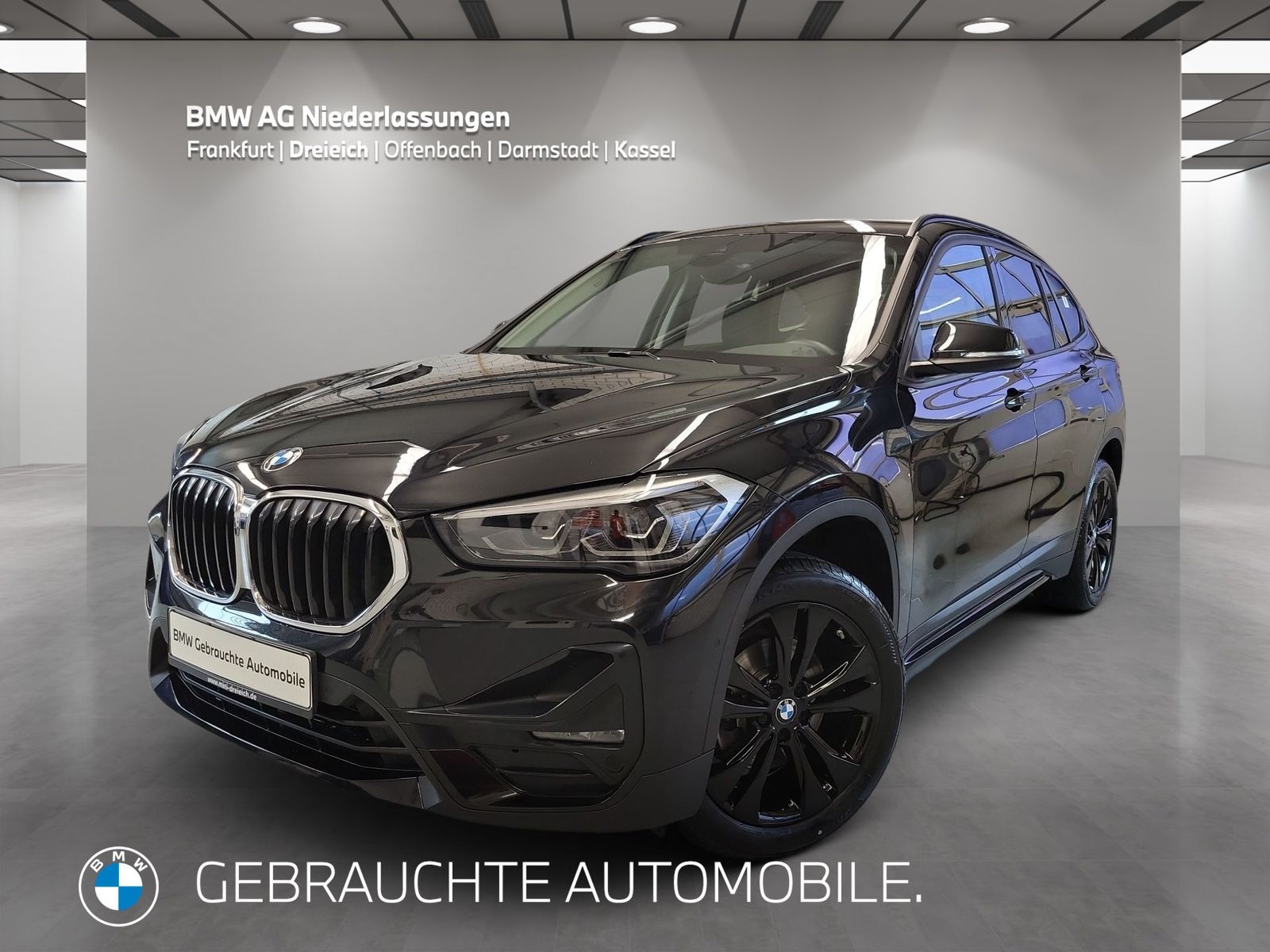 BMW X1 2022 г. Чёрный, пробег 58253 км